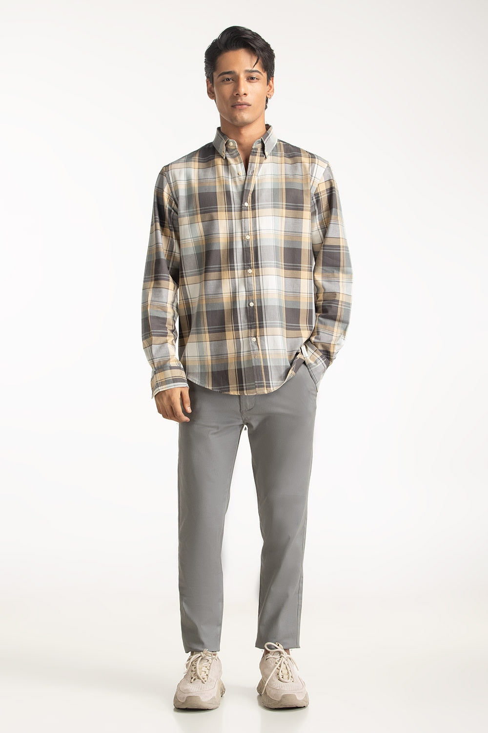 Checkered Casual Shirt MN-CS-WS24-006