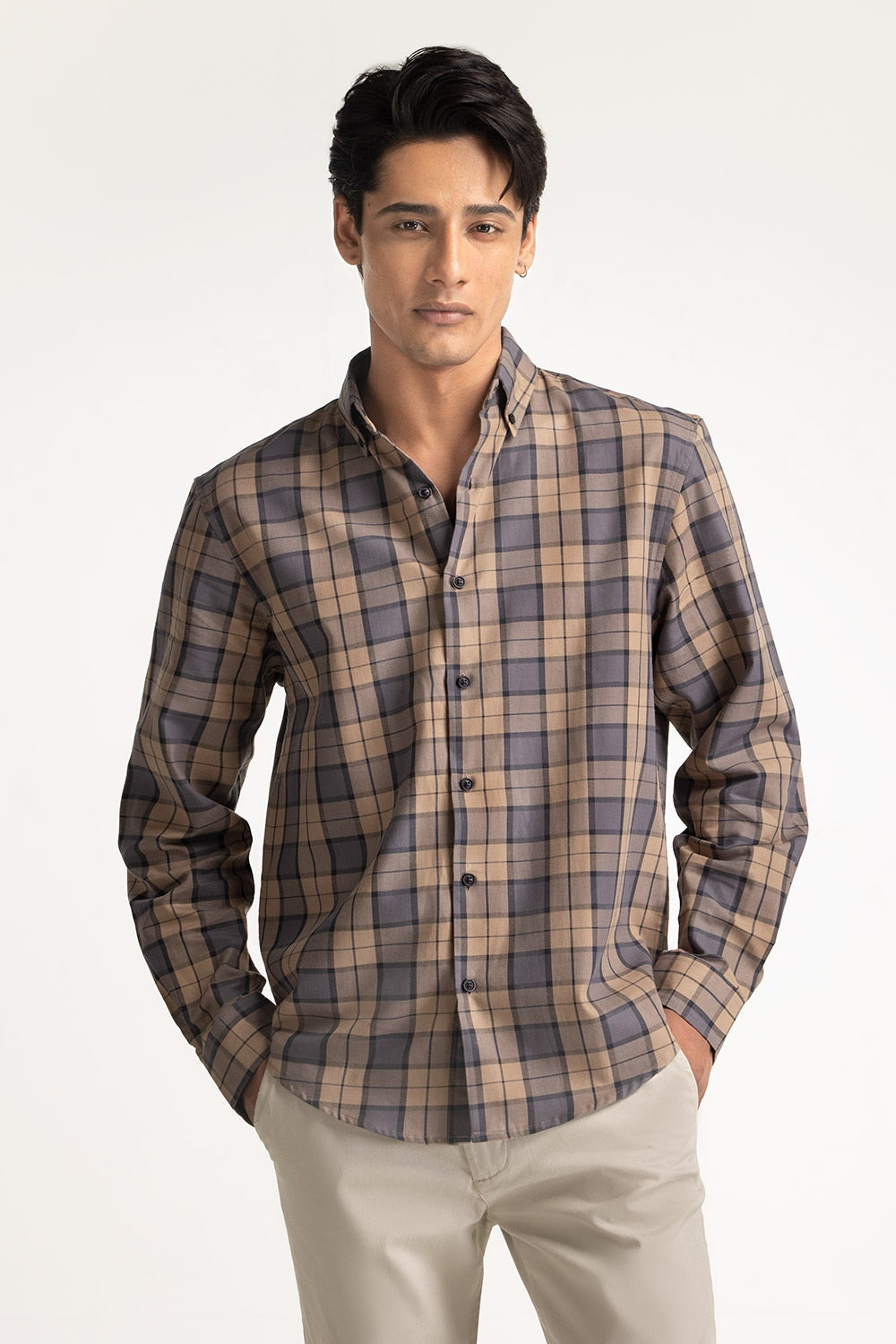 Checkered Casual Shirt MN-CS-WS24-011