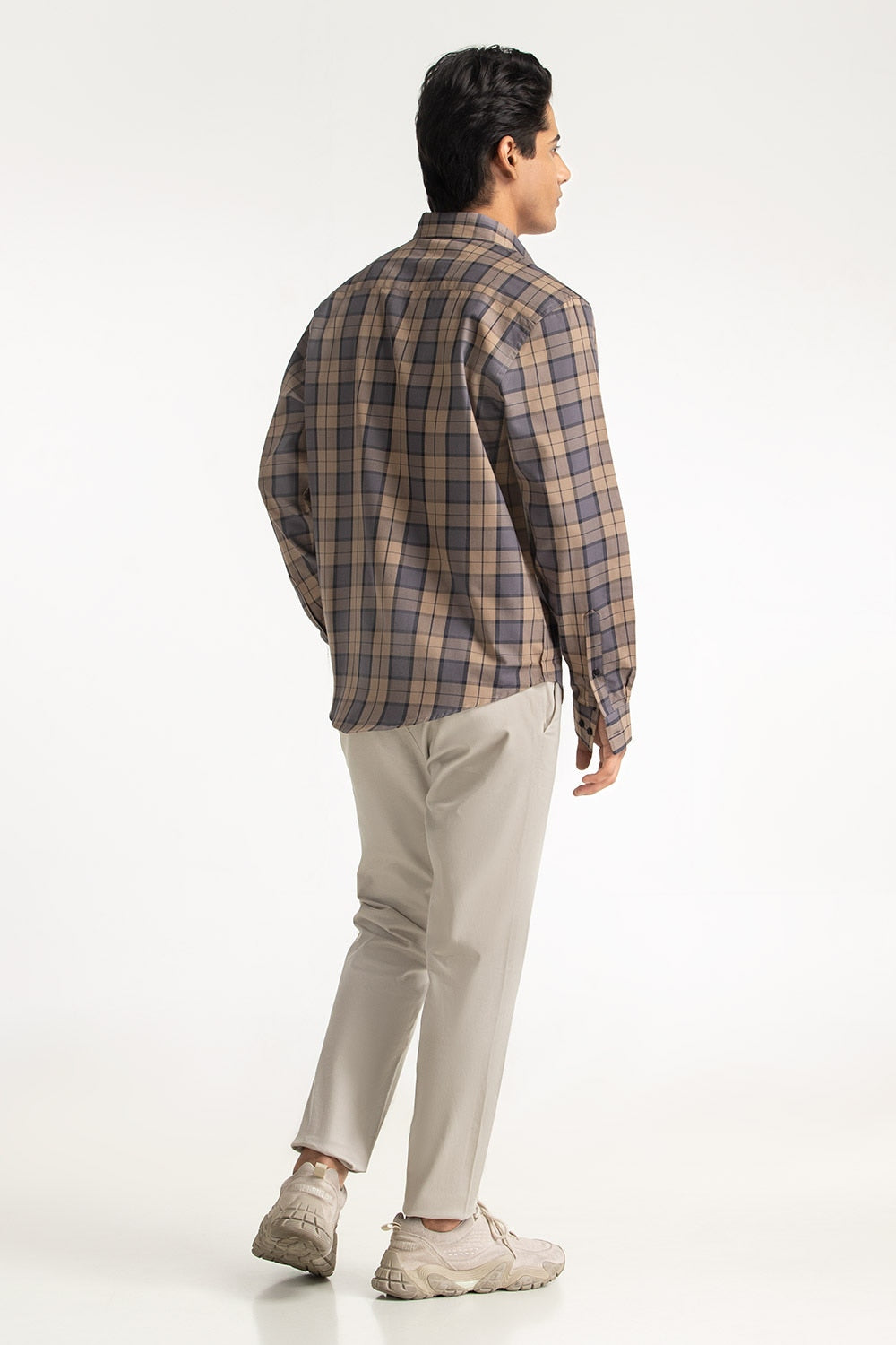 Checkered Casual Shirt MN-CS-WS24-011