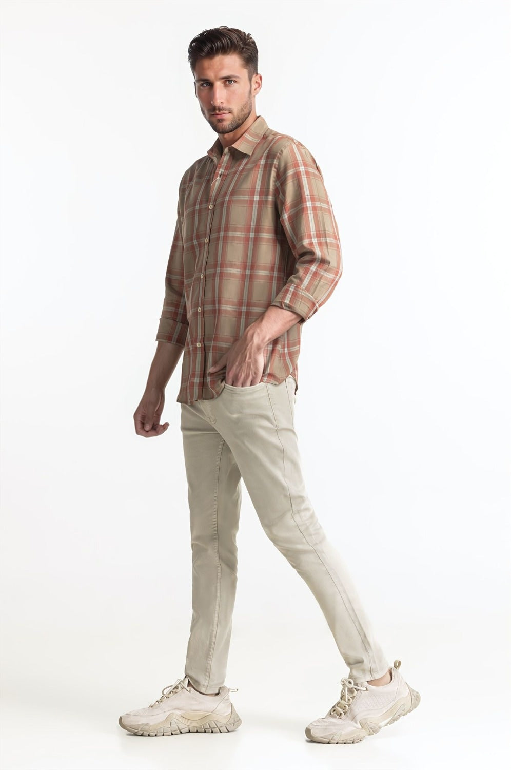 Checkered Shirt MN-CS-SS24-111