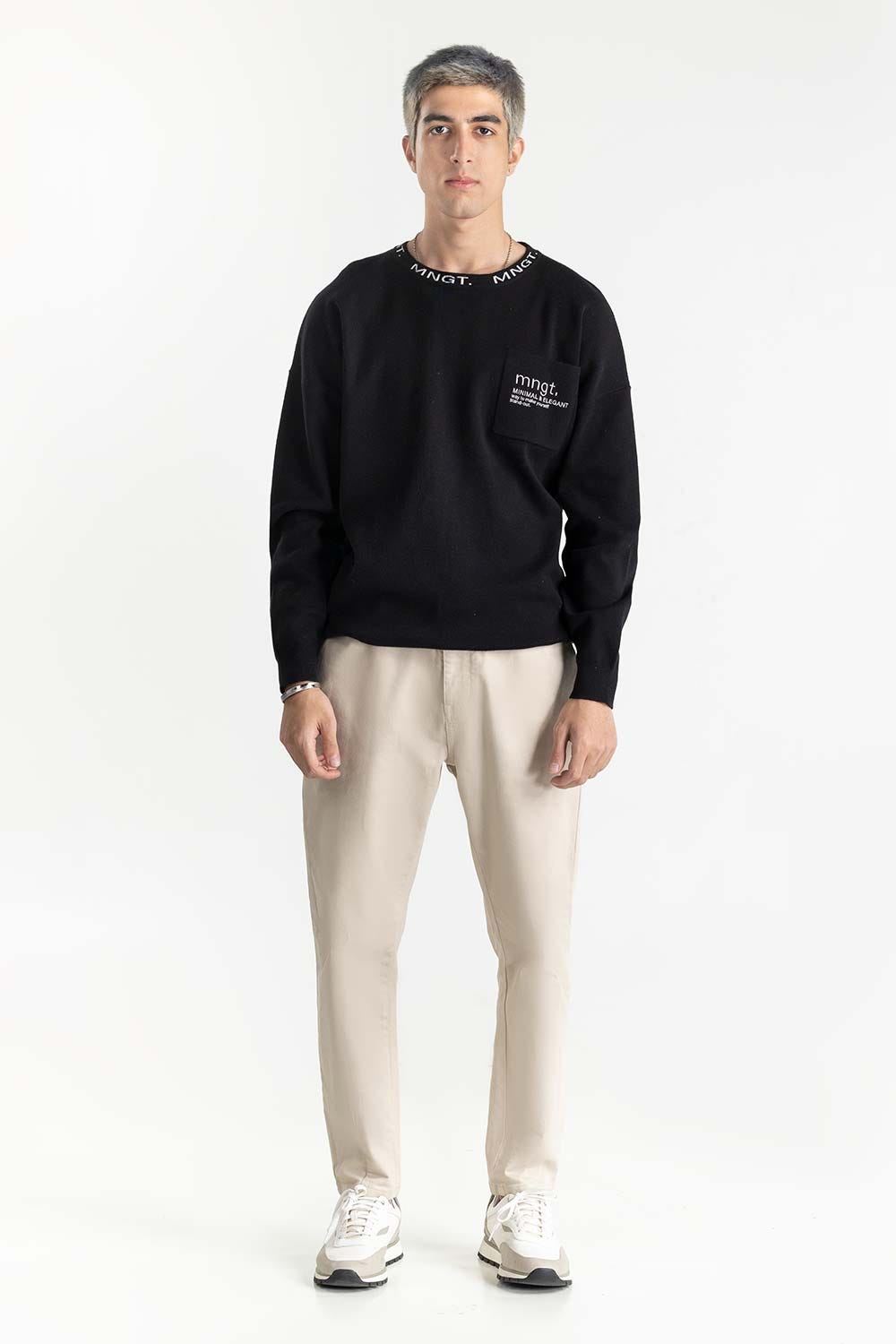 Chest Pocket Sweater 224-111-053