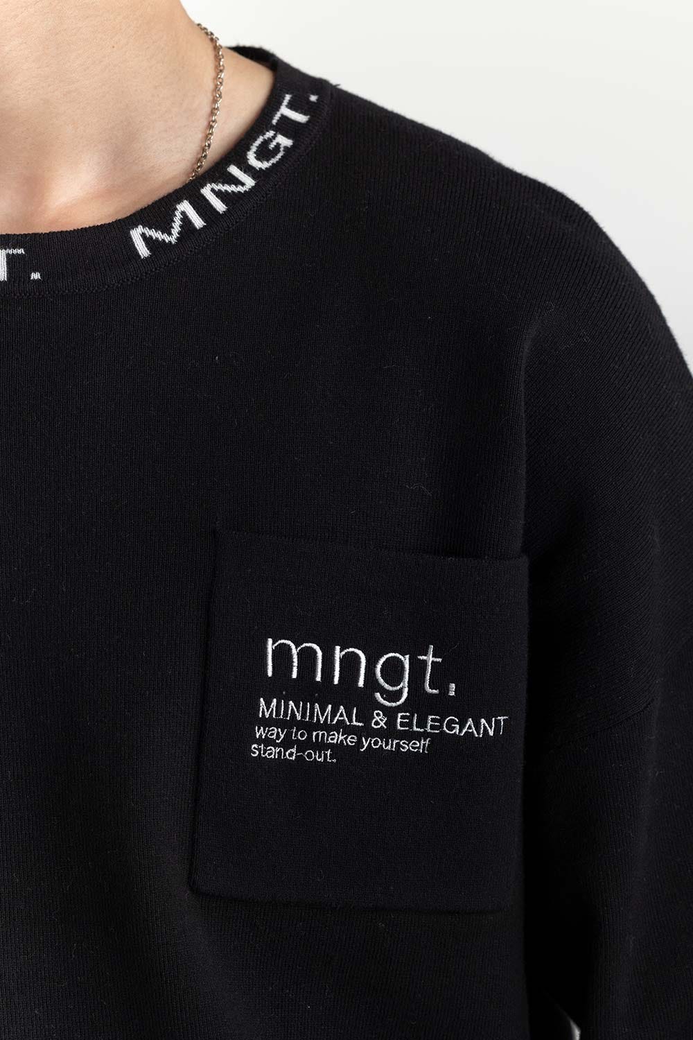 Chest Pocket Sweater 224-111-053