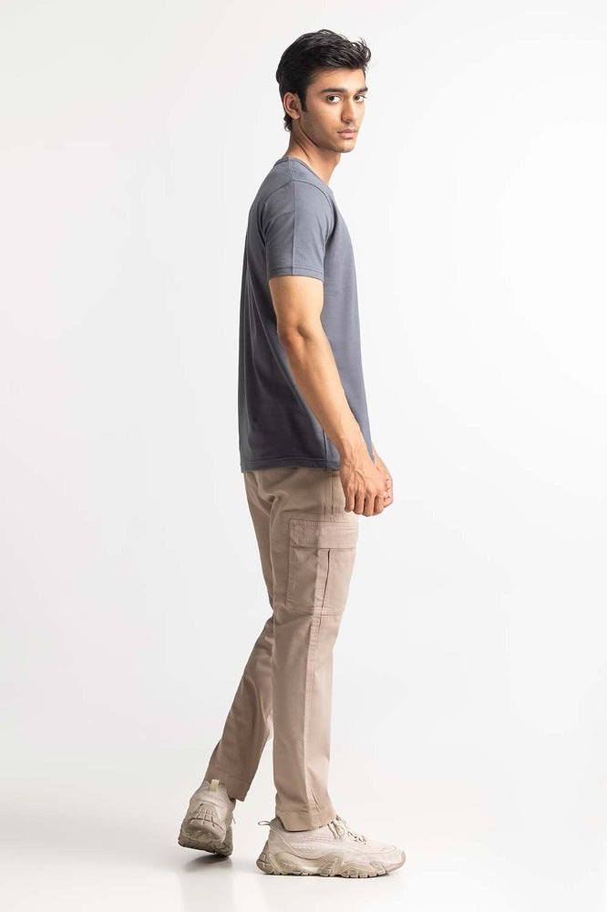 Cloud Grey Comfort Tee TS-CNSJ24-054