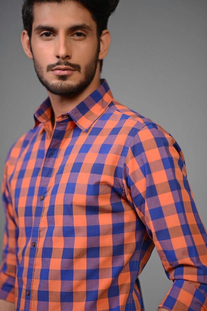 Ebrima -  Blue Casual Shirt CM-YD-2129