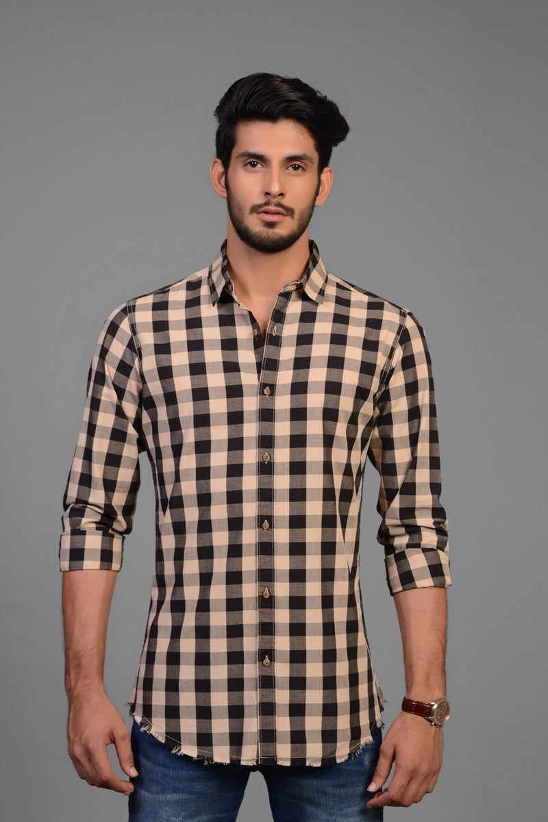 Brown Casual Shirt CM-YD-2130