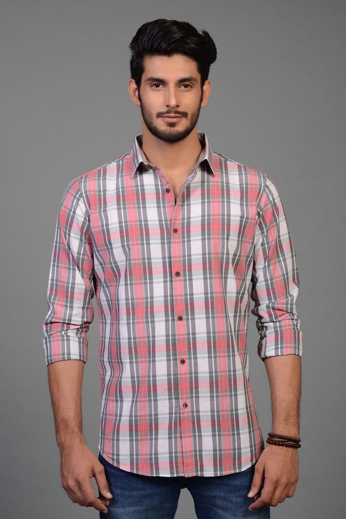 Olive Pink Casual Shirt CM-YD-2164