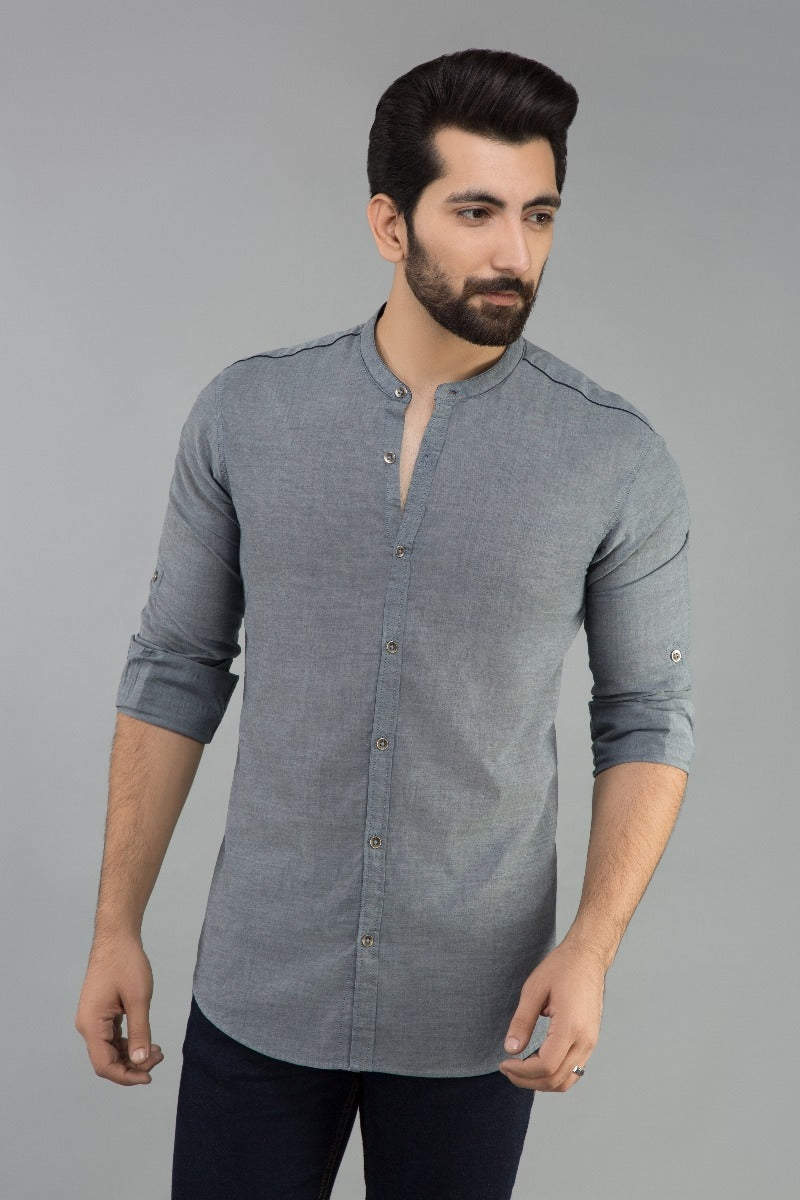 Grey Casual Shirt CM-YD-2313 CS