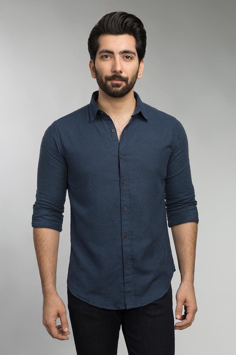 Blue Casual Shirt CM-YD-2457  CS