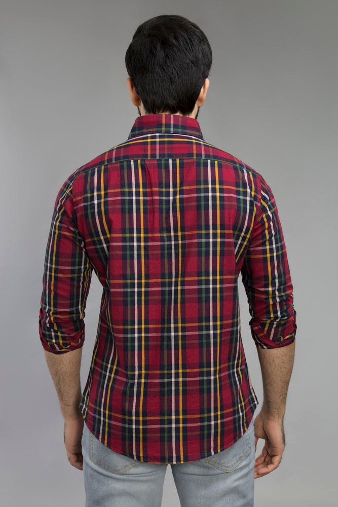 Multi Check Casual Shirt CM-YD-2469  CS