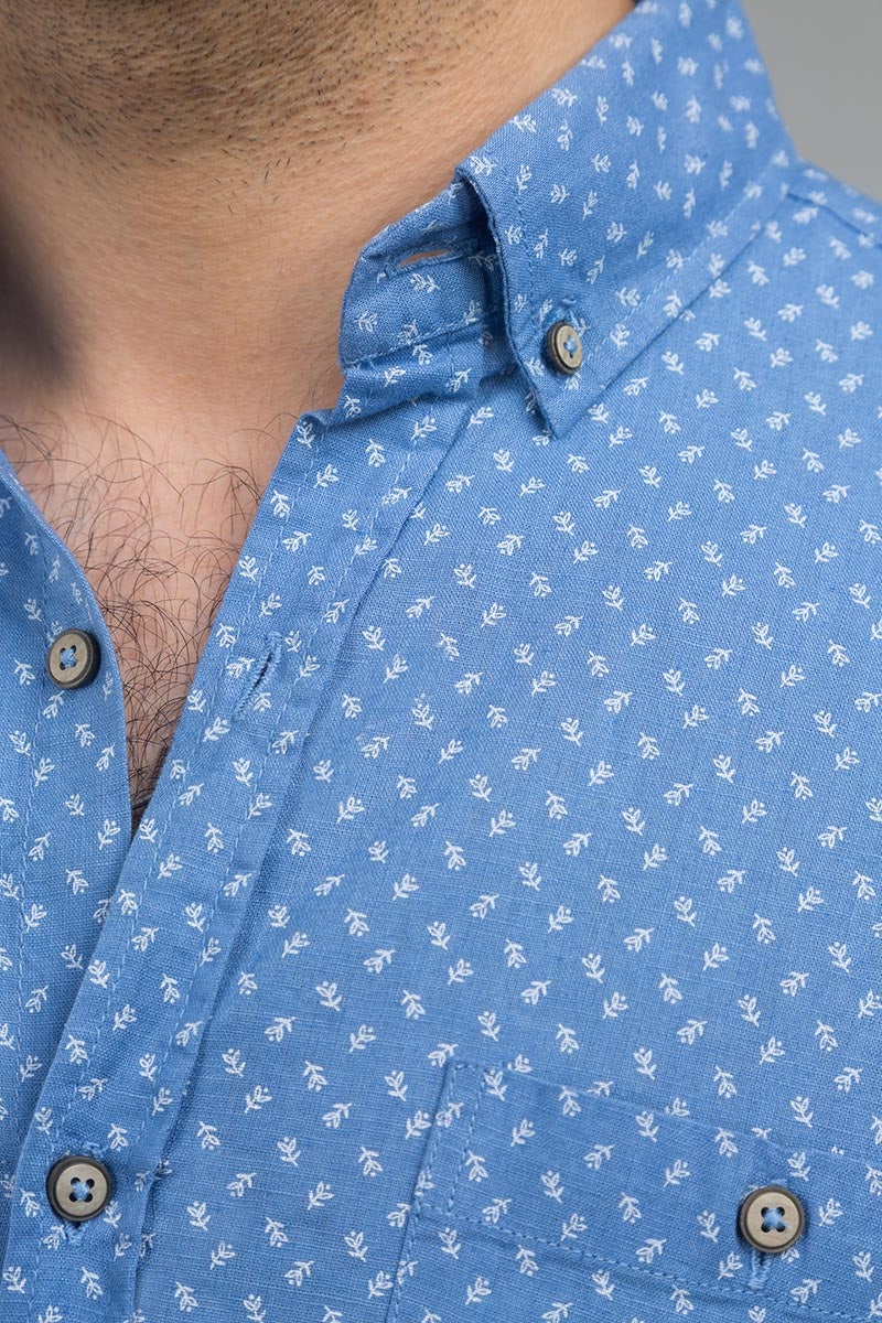 Blue Casual Shirt CM-YD-2580