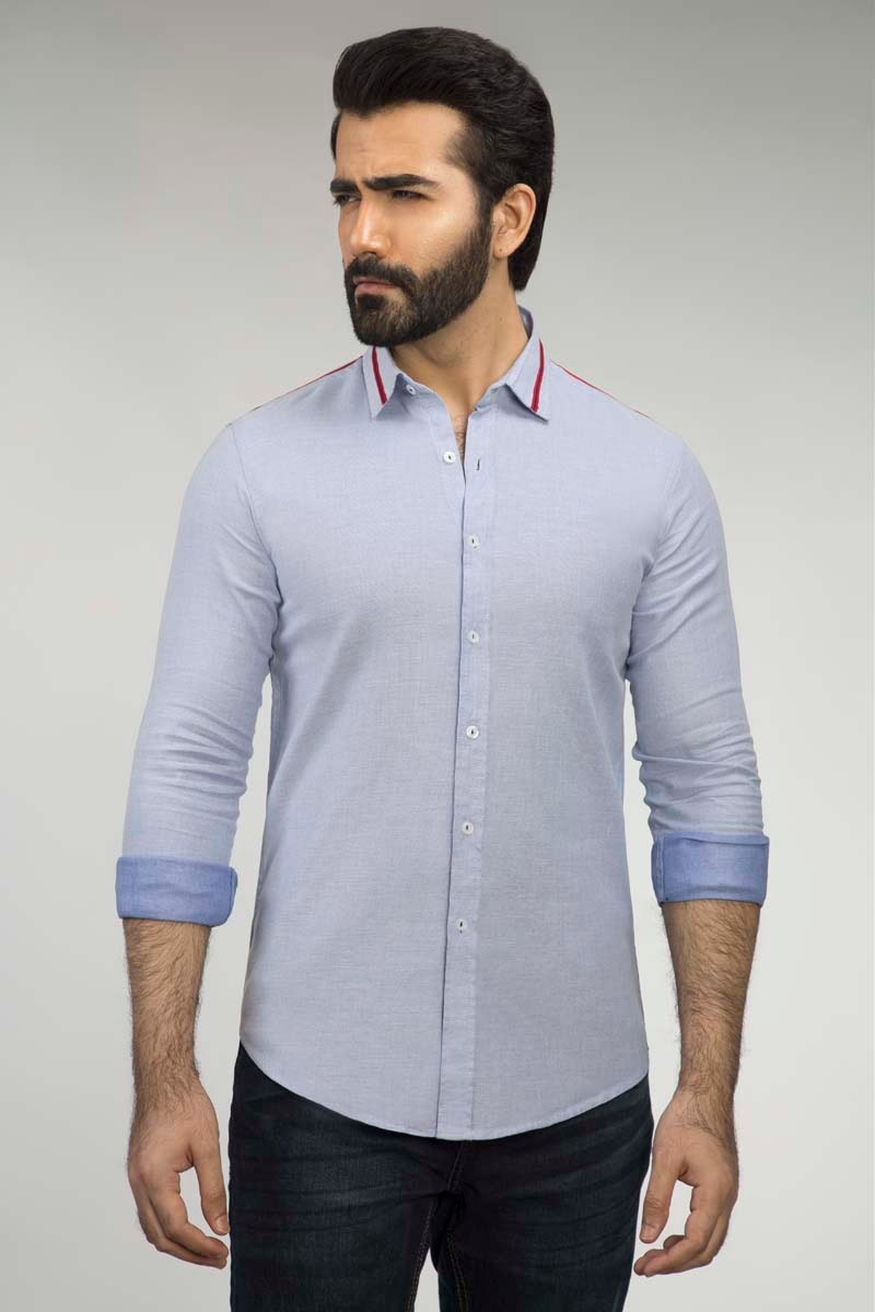 Sky Blue Casual Shirt CM-YD-2630 CS