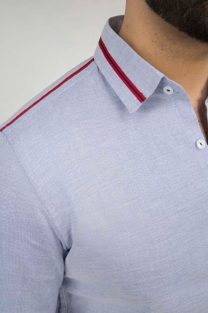 Sky Blue Casual Shirt CM-YD-2630 CS