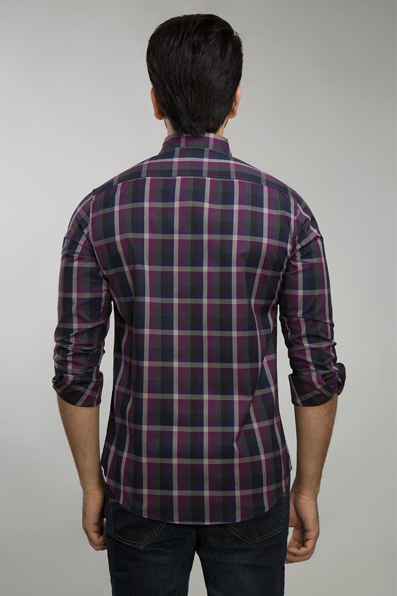 Multi Checked Casual Shirt CM-YD-2634 CS