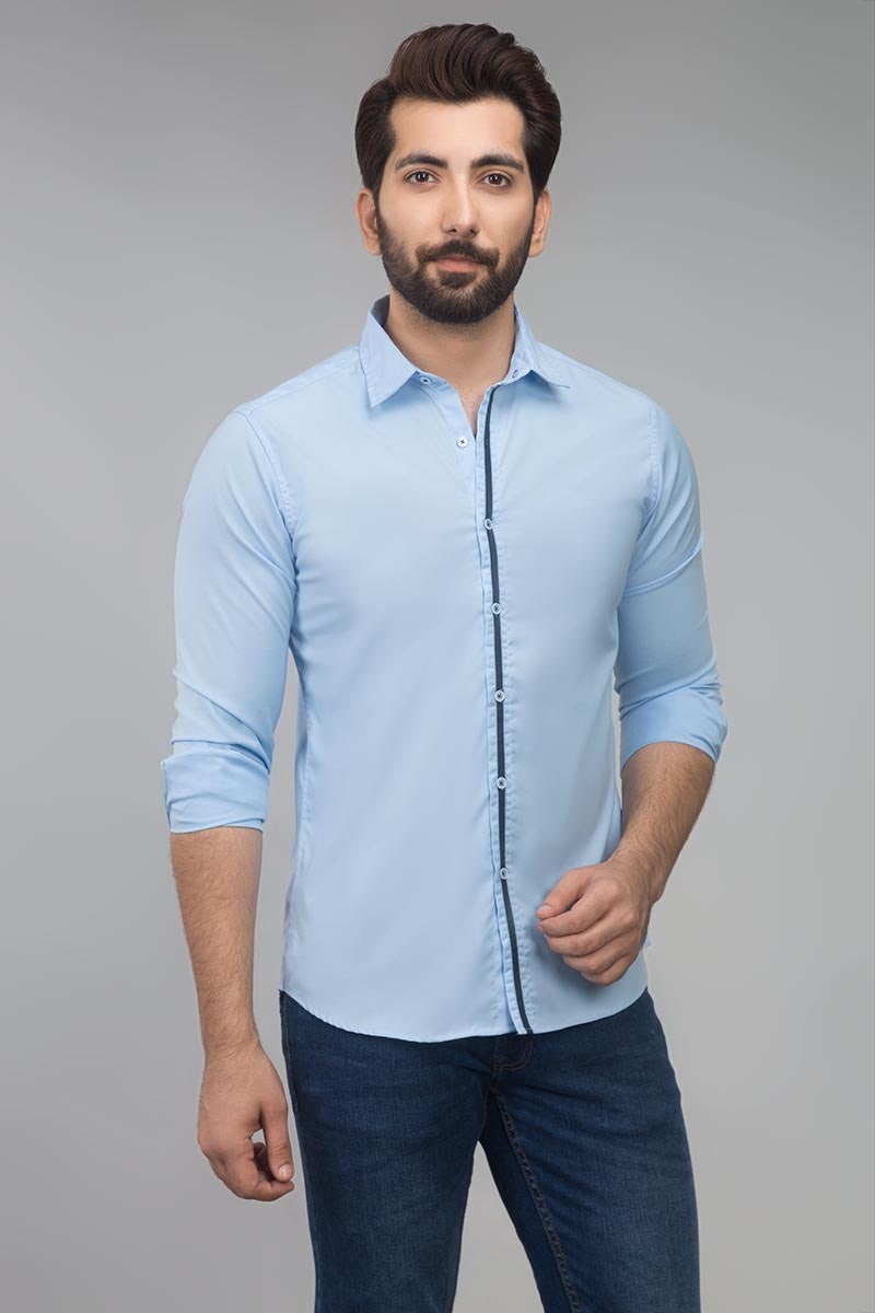 Sky Poplin Yarn Dyed CM-YD-2636 CS