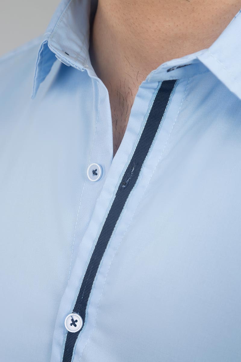 Sky Poplin Yarn Dyed CM-YD-2636 CS