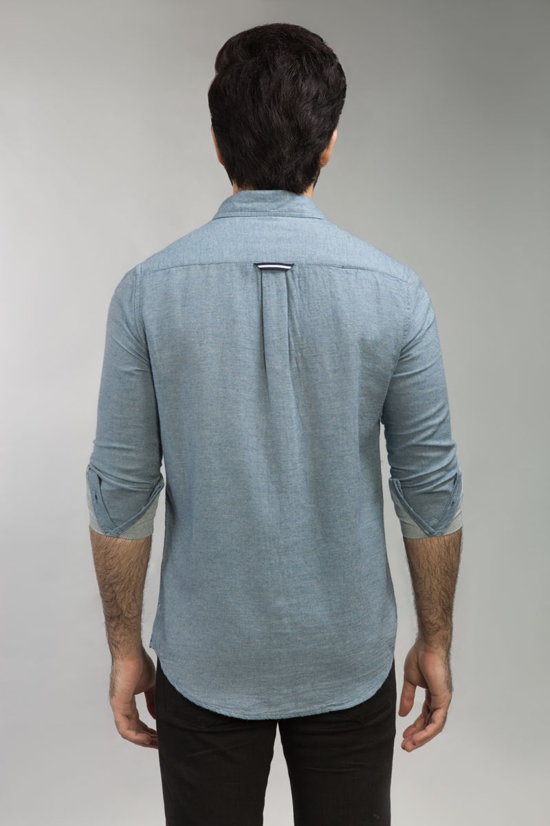 Light Blue Casual Shirt CM-YD-2673