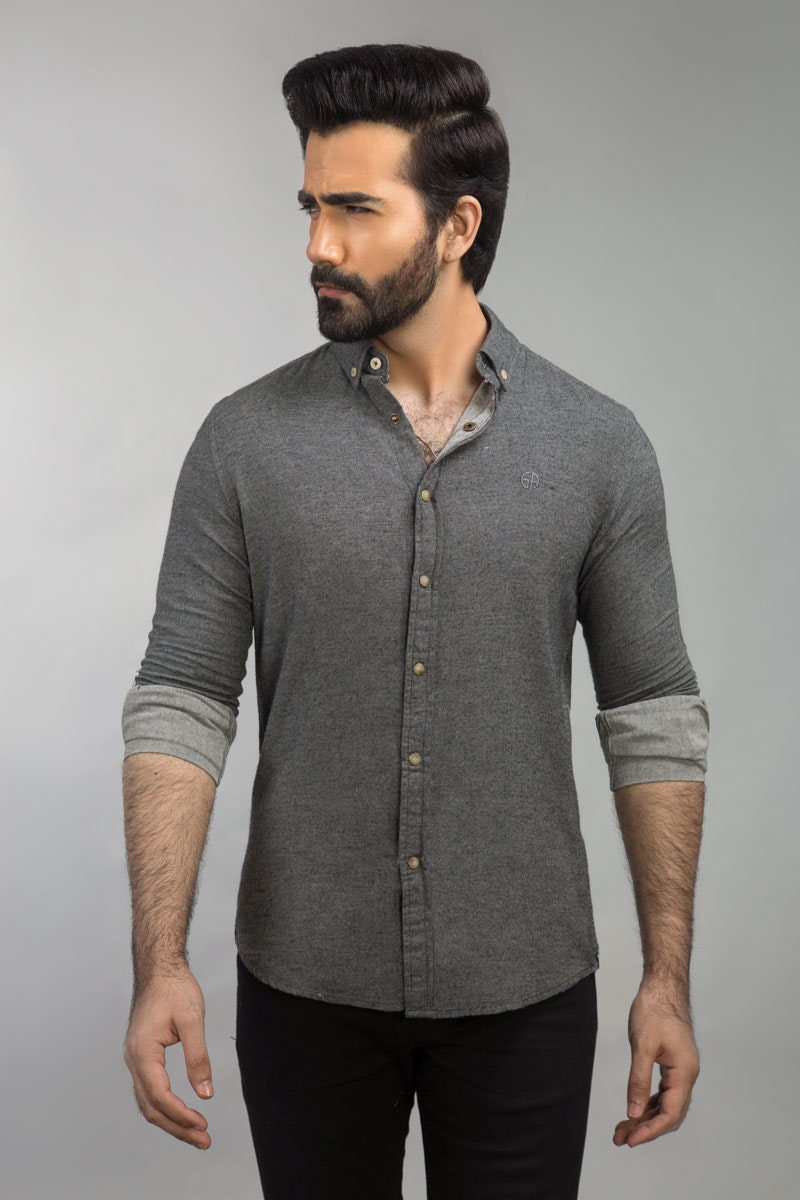 Charcoal Casual Shirt CM-YD-2674