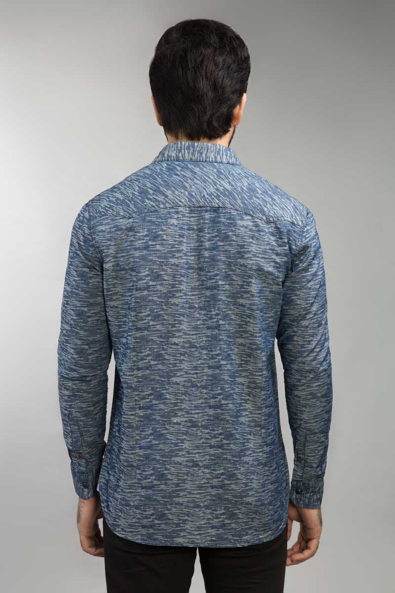 Blue Casual Shirt CM-YD-2676