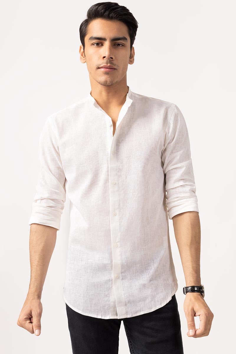 White Casual Shirt CM-YD-2841 CS