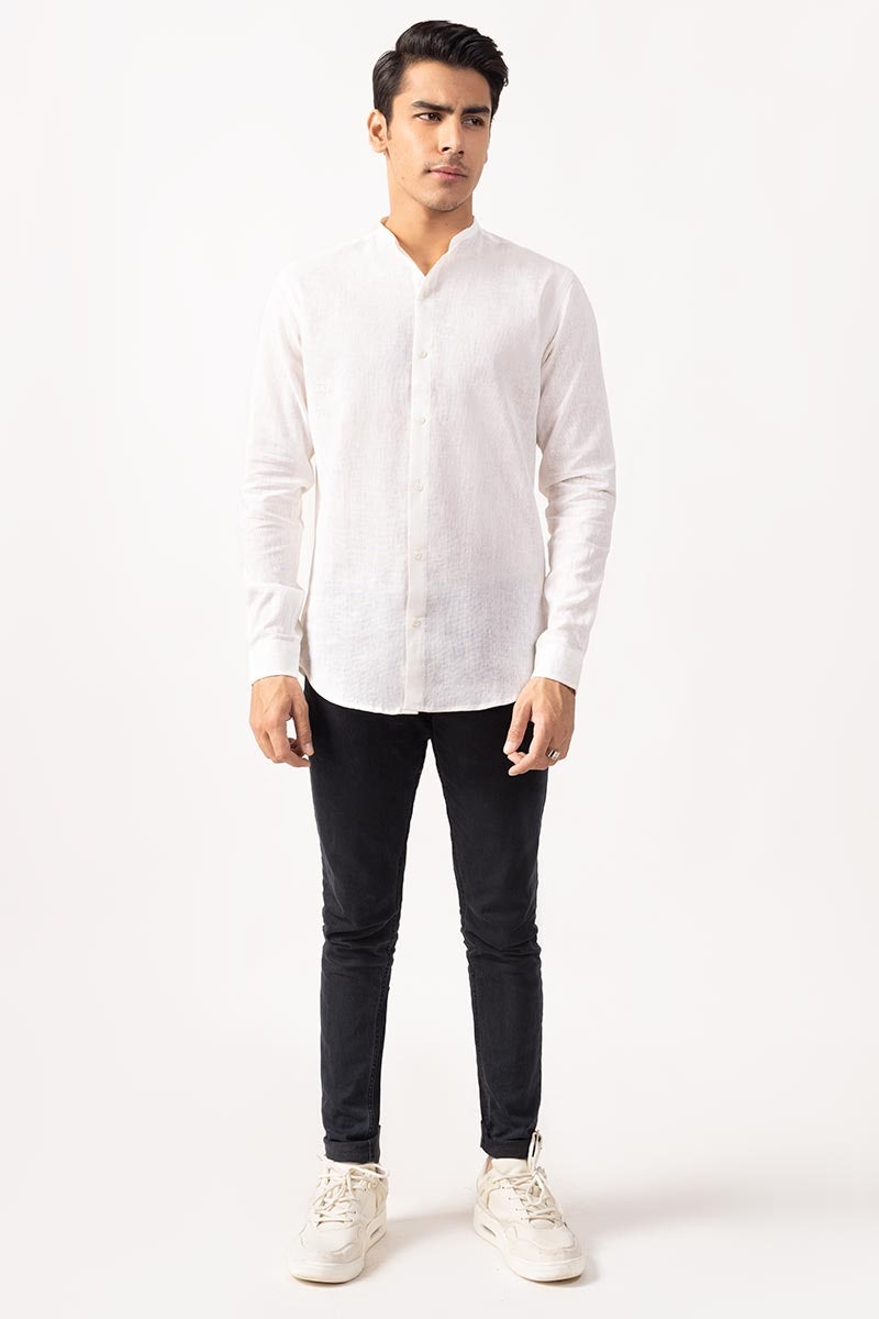 White Casual Shirt CM-YD-2841 CS