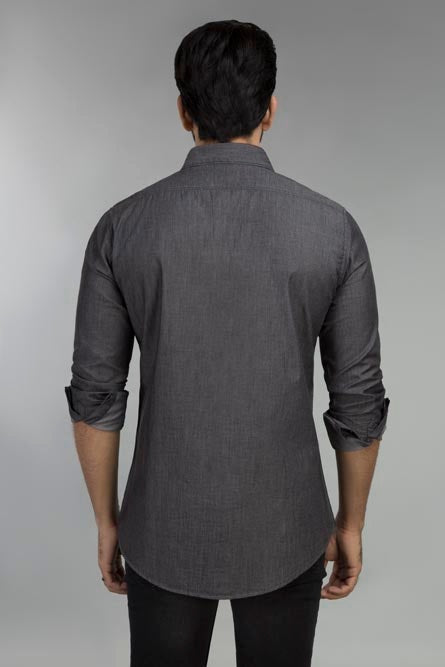 Dark Grey Casual Shirt CM-YD-2312 CS