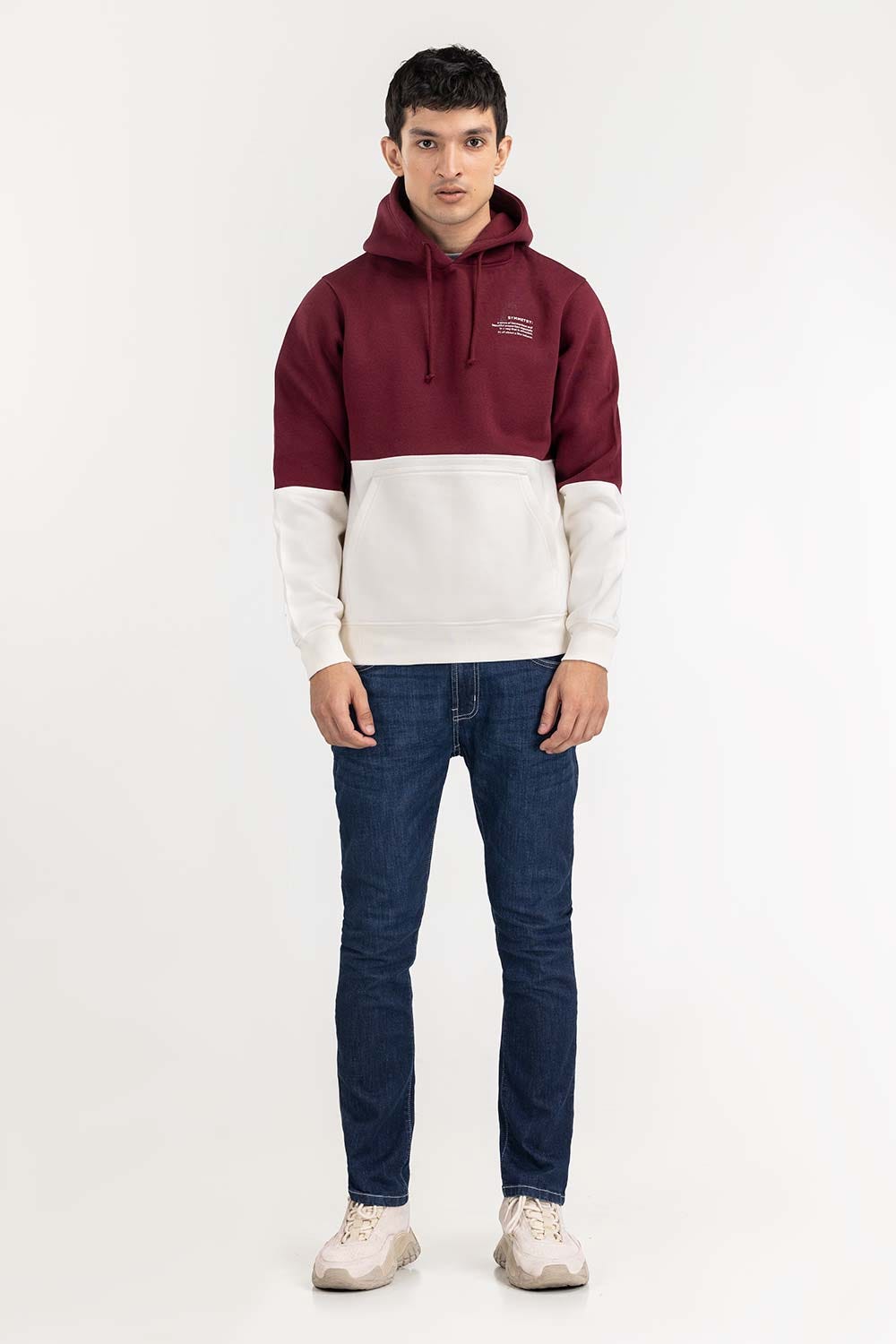 Color Block Pullover Hoodie JKT-KNTPOH22-048