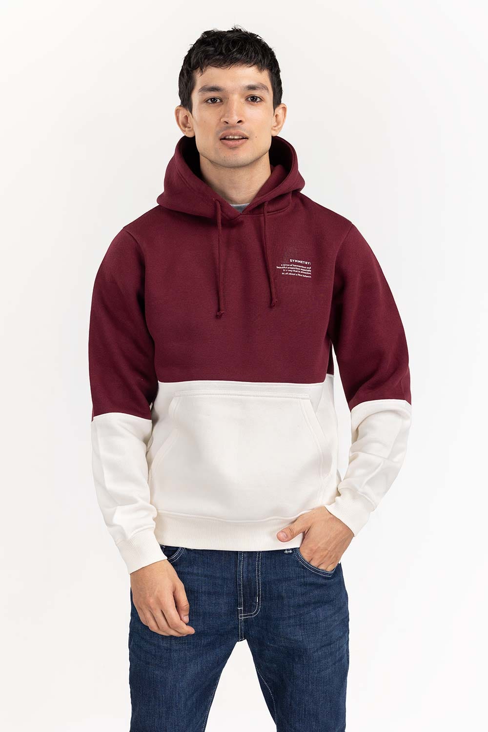 Color Block Pullover Hoodie JKT-KNTPOH22-048