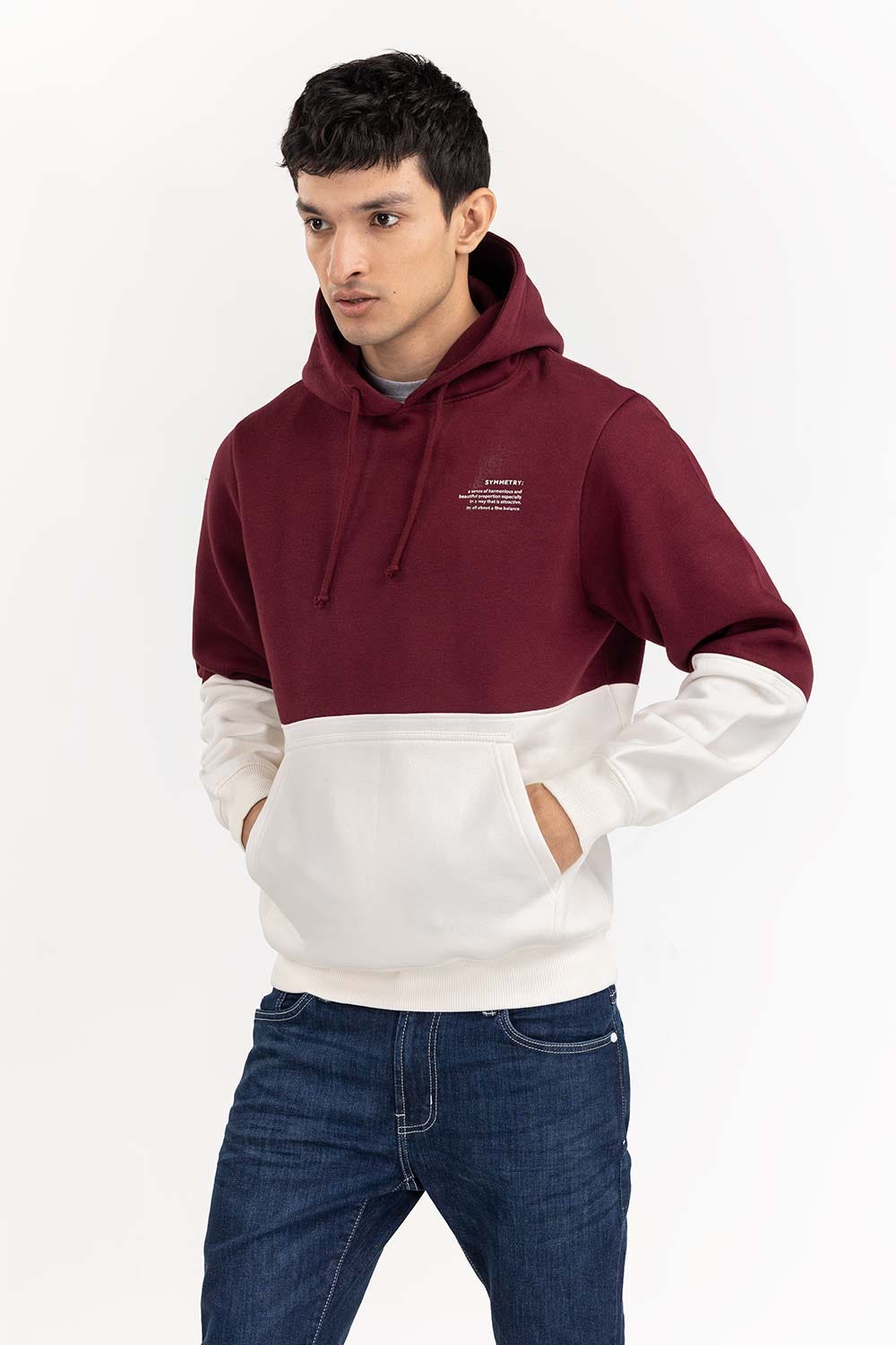 Color Block Pullover Hoodie JKT-KNTPOH22-048