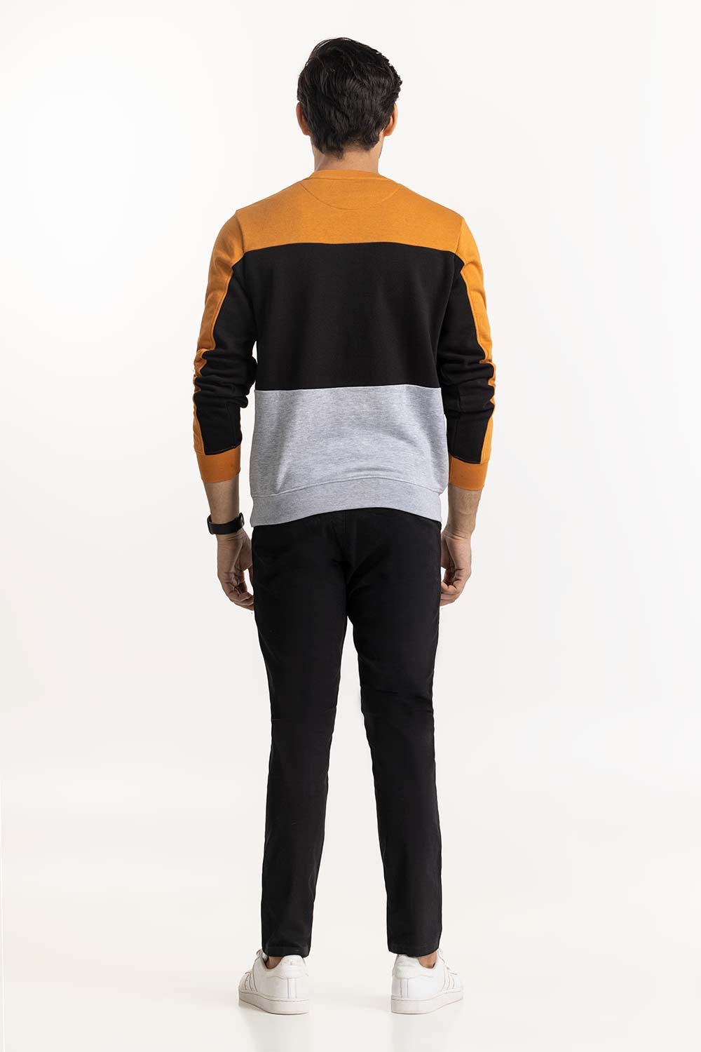 Color Block SweatShirt SWS-F22-038