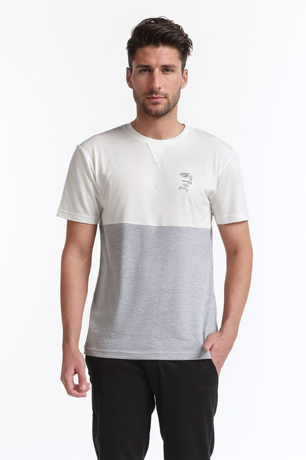 Color Block Tee TS-CNSJ24-179