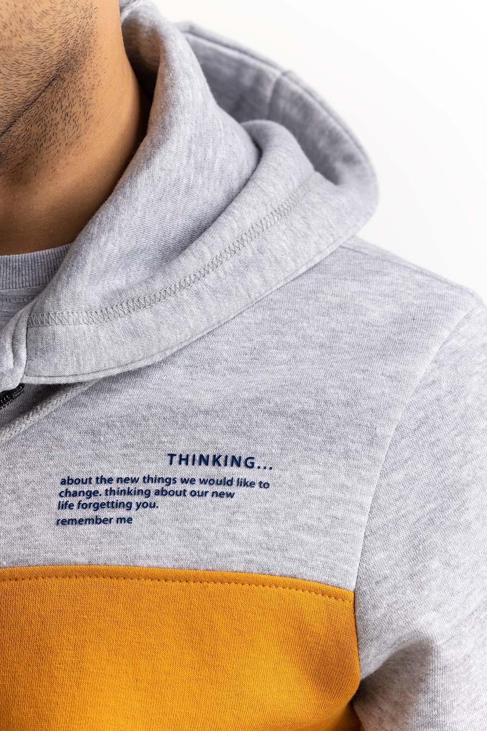 Color Block ZipUp Hoddie JKT-KNTHZ22-045