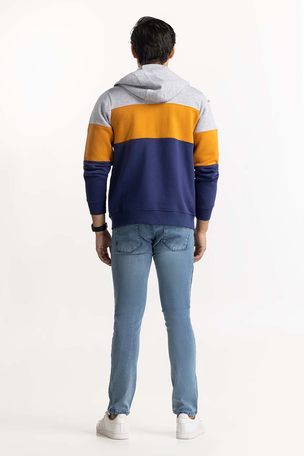 Color Block ZipUp Hoddie JKT-KNTHZ22-045