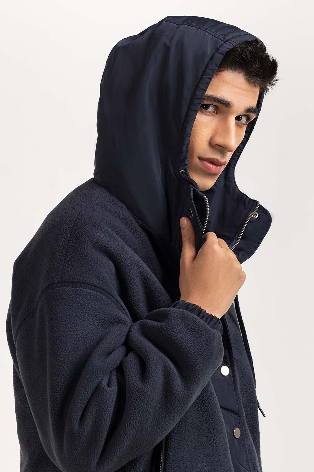 Contrast Polar Fleeve Jacket MN-JKT-WS24-027