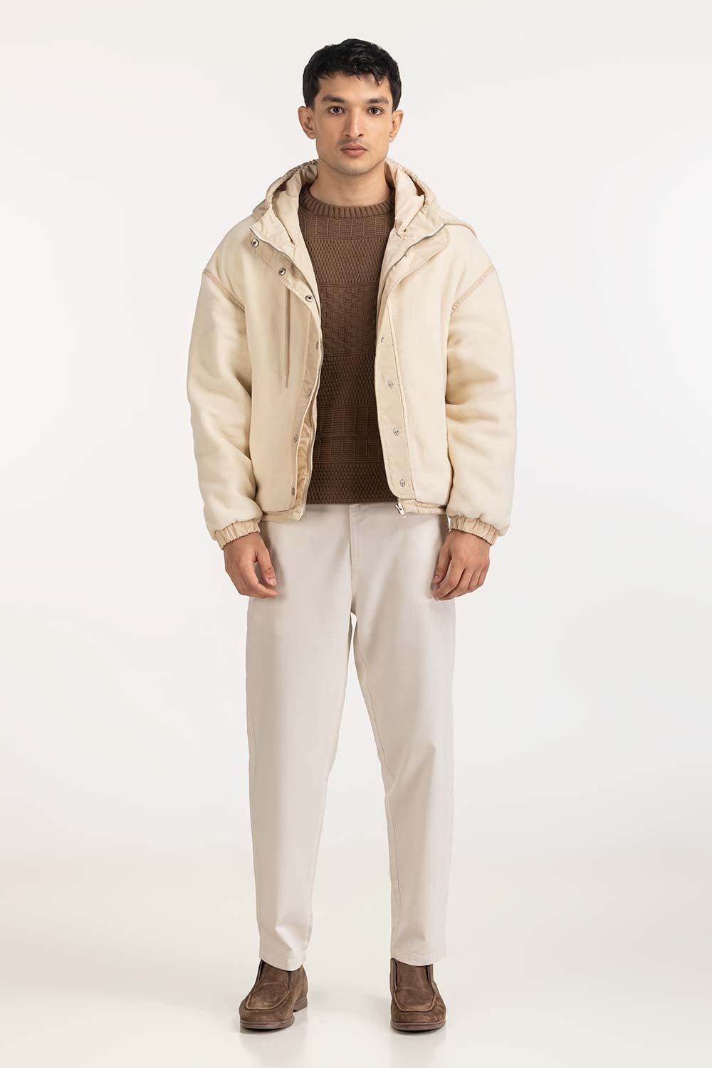 Contrast Polar Fleeve Jacket MN-JKT-WS24-027 B