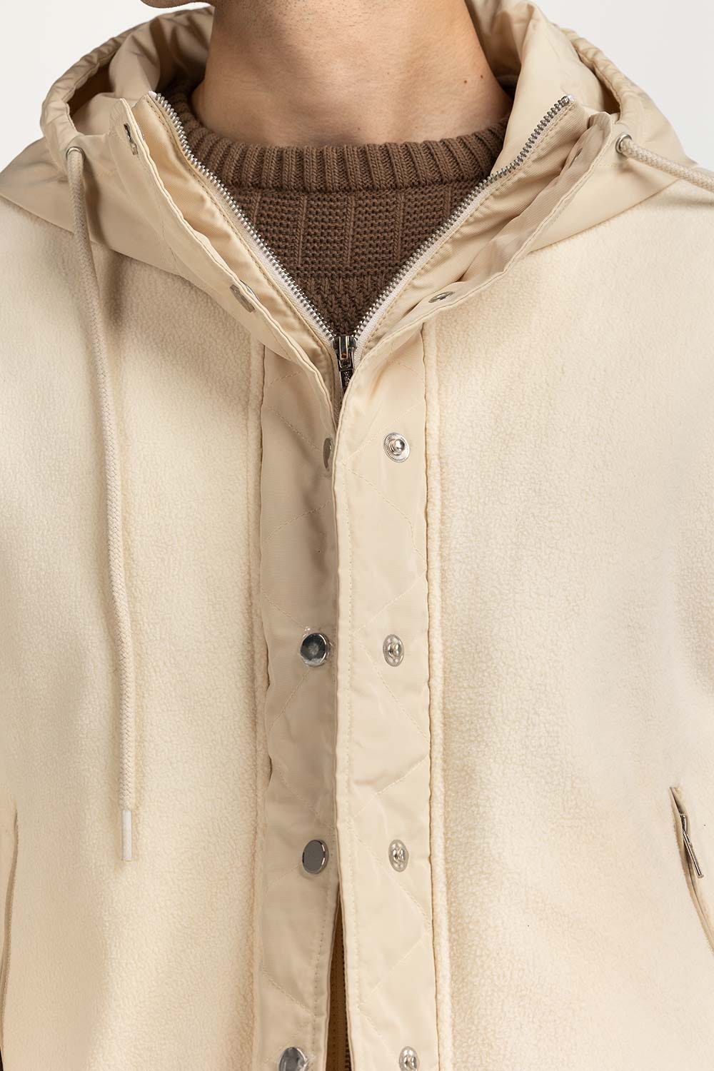 Contrast Polar Fleeve Jacket MN-JKT-WS24-027 B