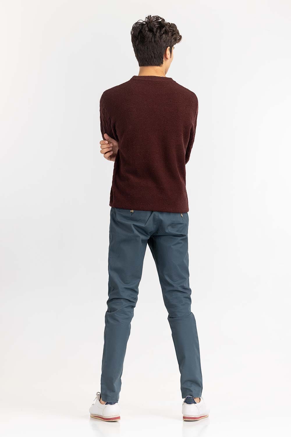 Copper Cabling Crew Neck Sweater SWT-FFSCN22-227