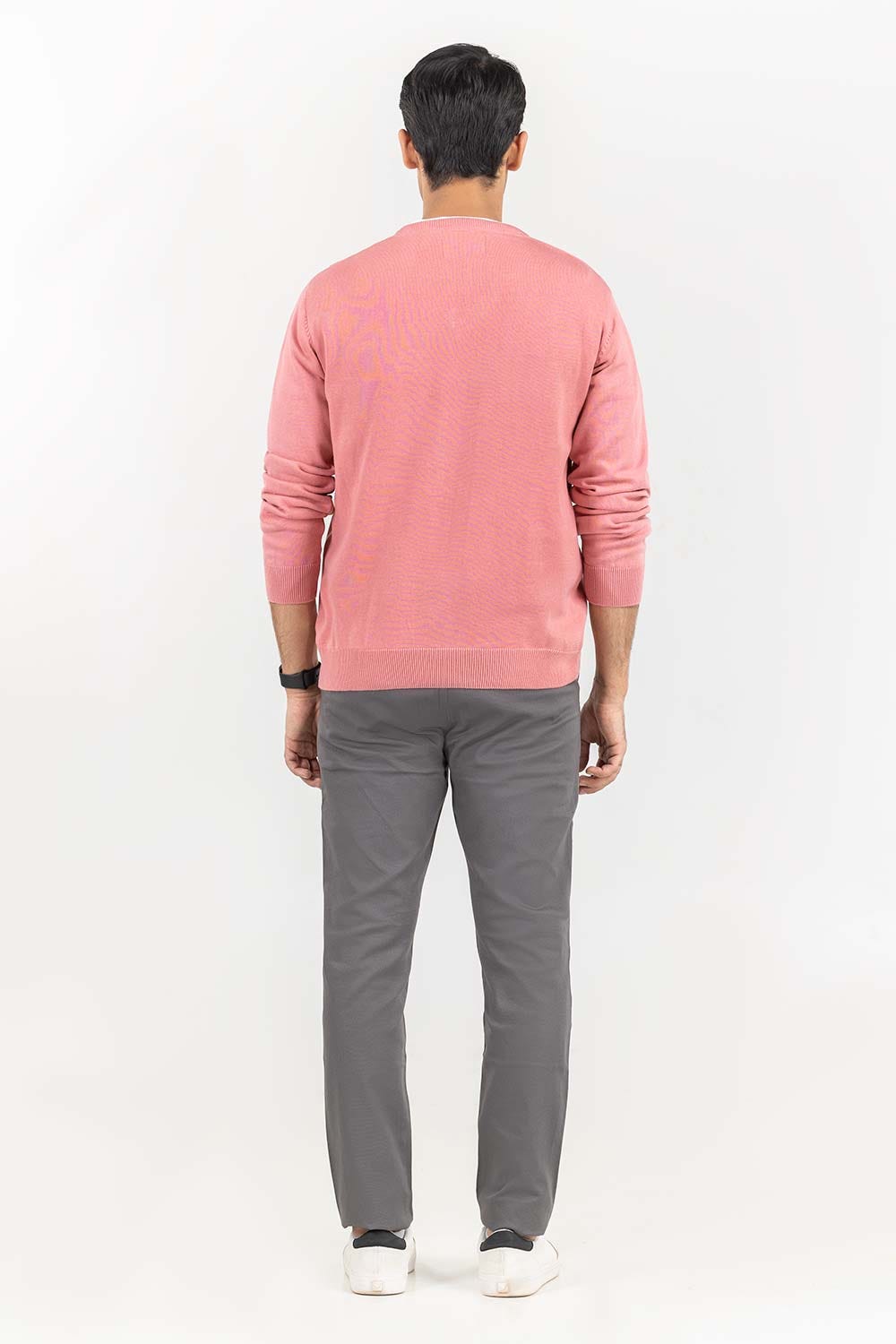 Coral Basic v Neck Sweater SWT-BFSVN-22-004