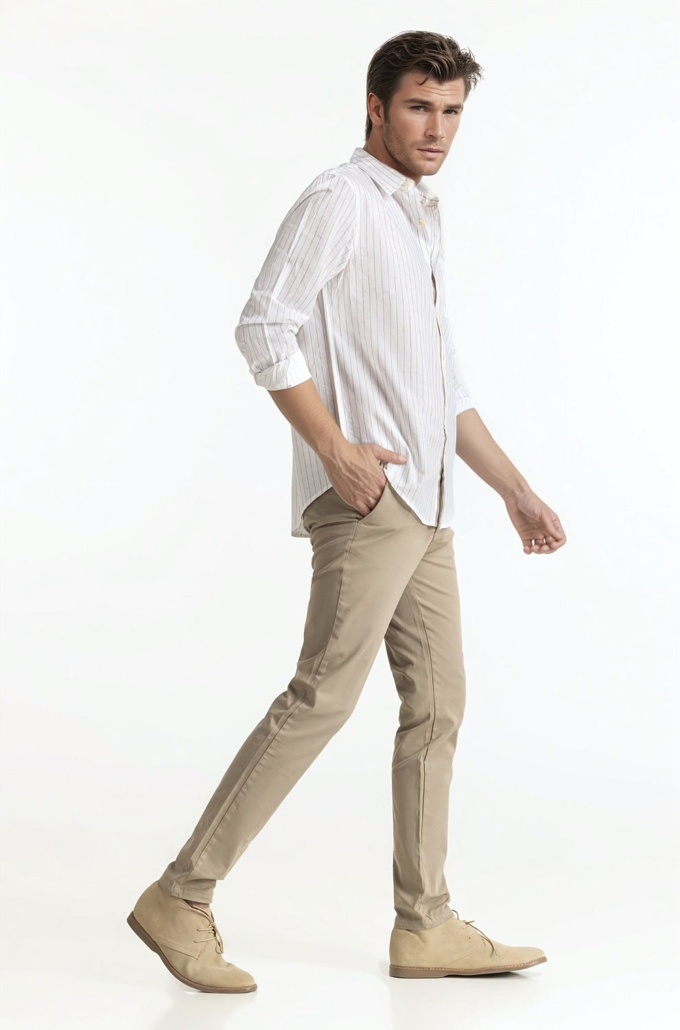 Cotton Linen Shirt MN-CS-SS24-004