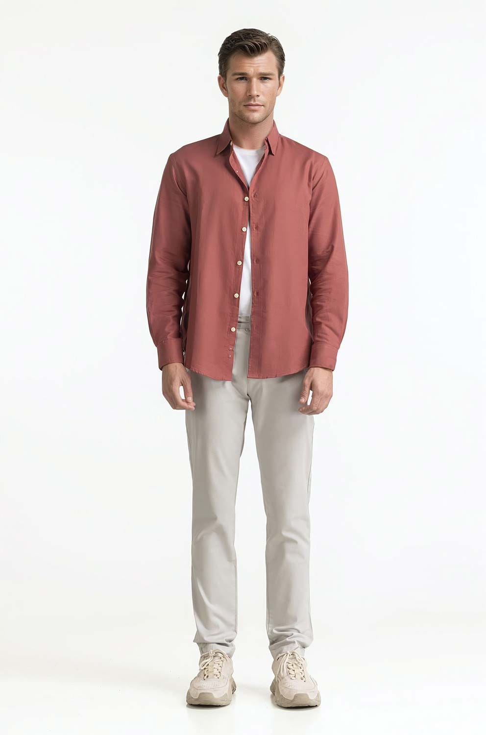 Cotton Linen Shirt MN-CS-SS24-044