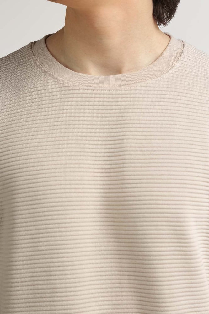 Cream Fashion Sweatshirt MN-SWS-WS23-005