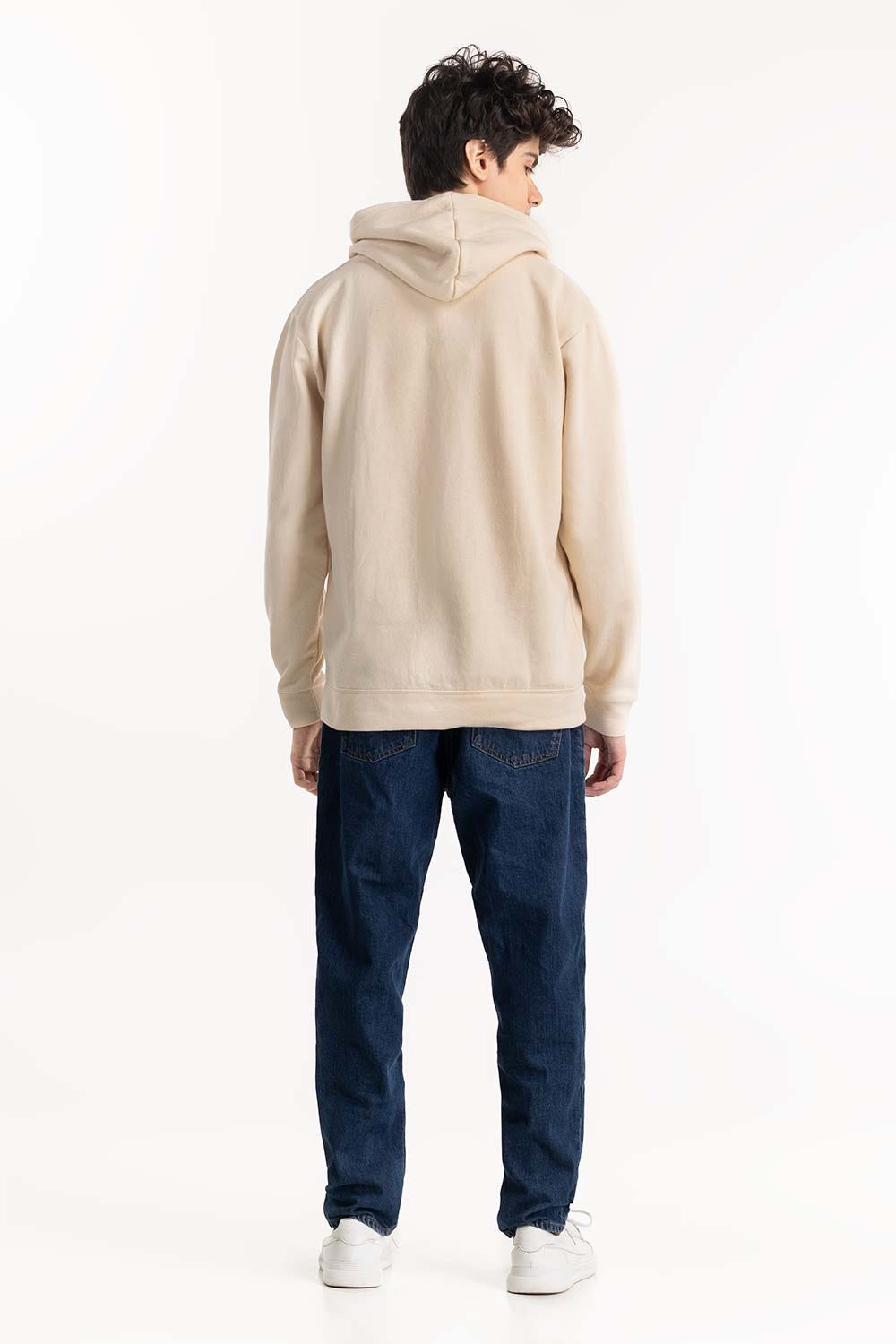 Cream Hoodie 224-112-003 A