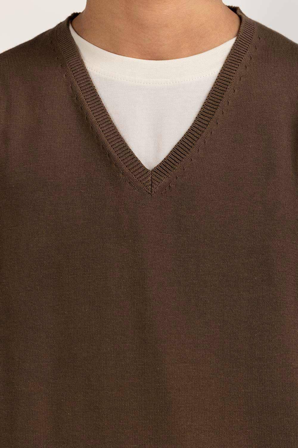 V Neck Sweater MN-SWT-WS24-156