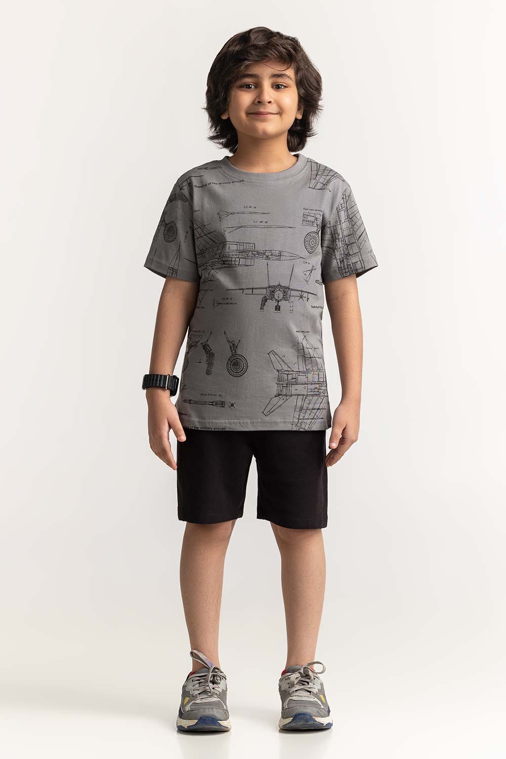 Crew Neck Graphic Tee JB-TS-SS24-043