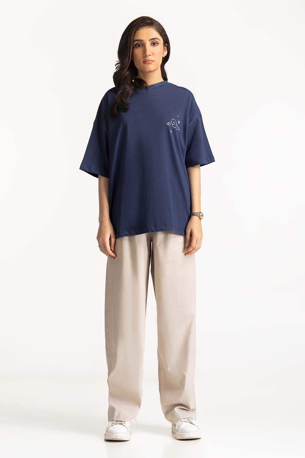 Crew Neck Graphic Tee WM-KTP-SS24-028