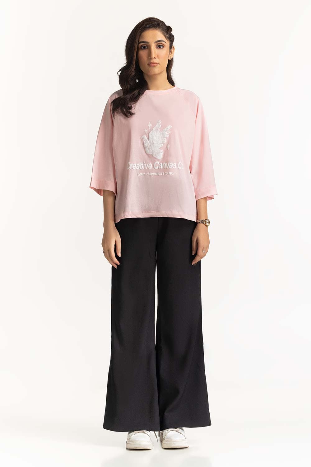 Crew Neck Graphic Tee WM-KTP-SS24-049