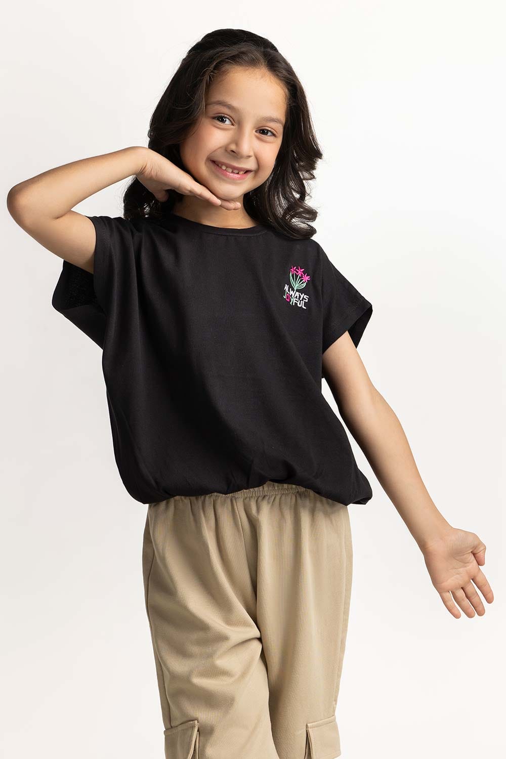 Crew Neck Loose Fit Tee JG-TS-SS24-002