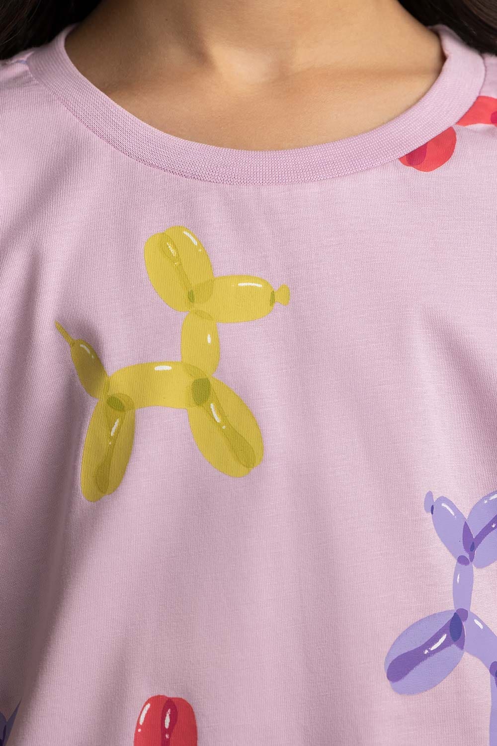 Crew Neck Loose Fit Tee JG-TS-SS24-033