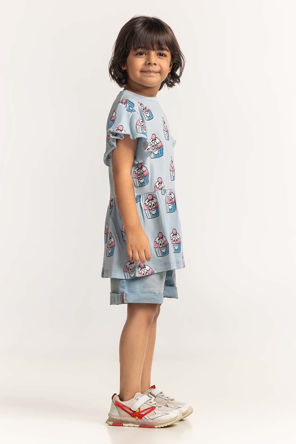 Crew Neck Printed Dress TG-DRS-SS24-405