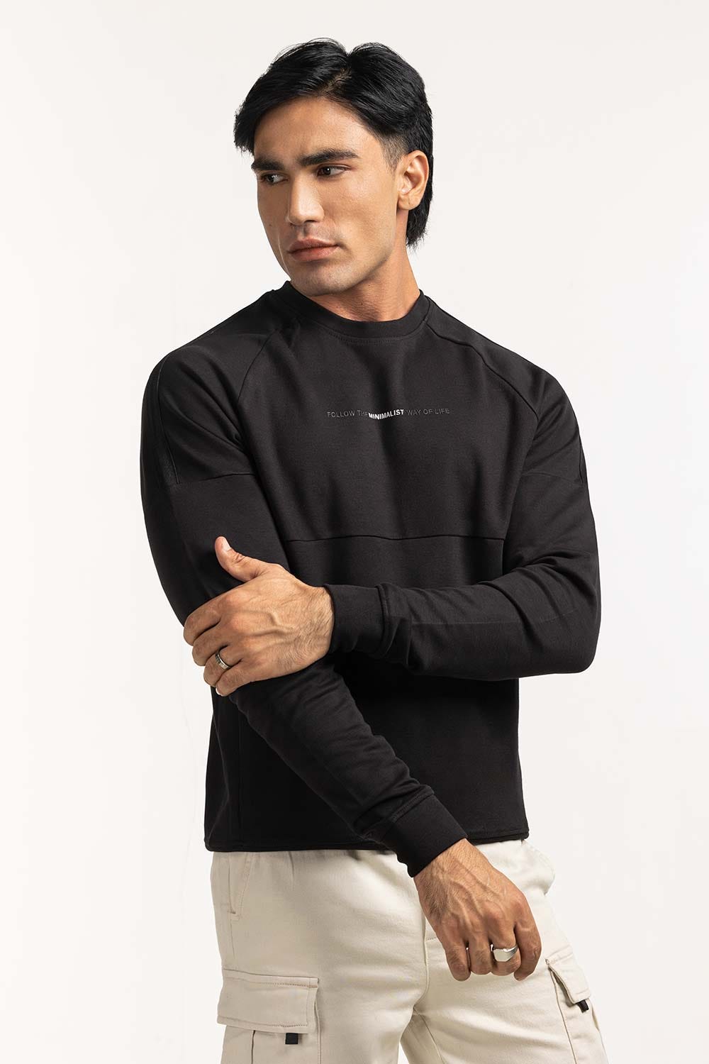 Crew Neck Swearshirt MN-SWS-WS24-056