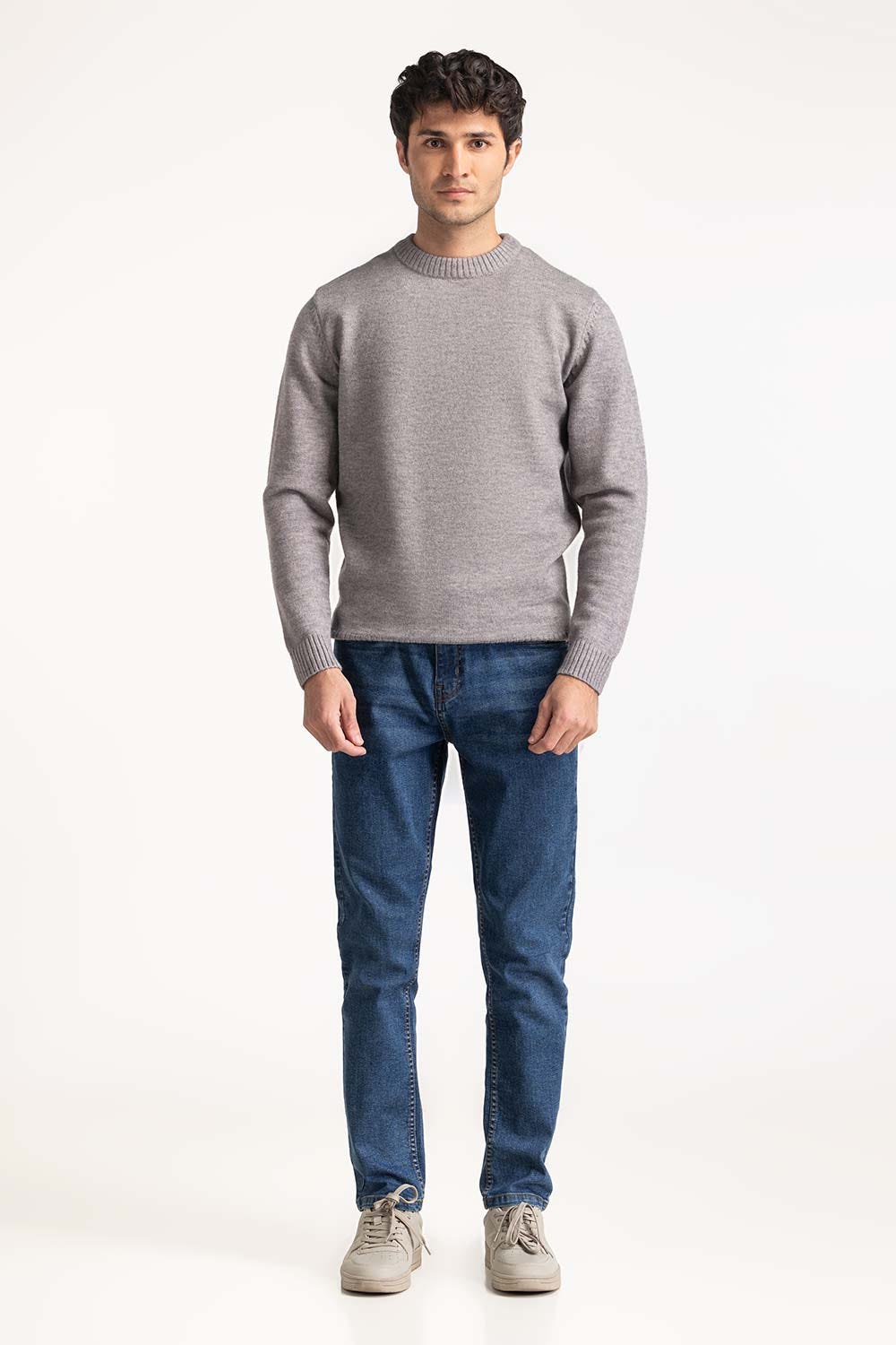 Crew Neck  Sweater MN-SWT-WS24-006 B